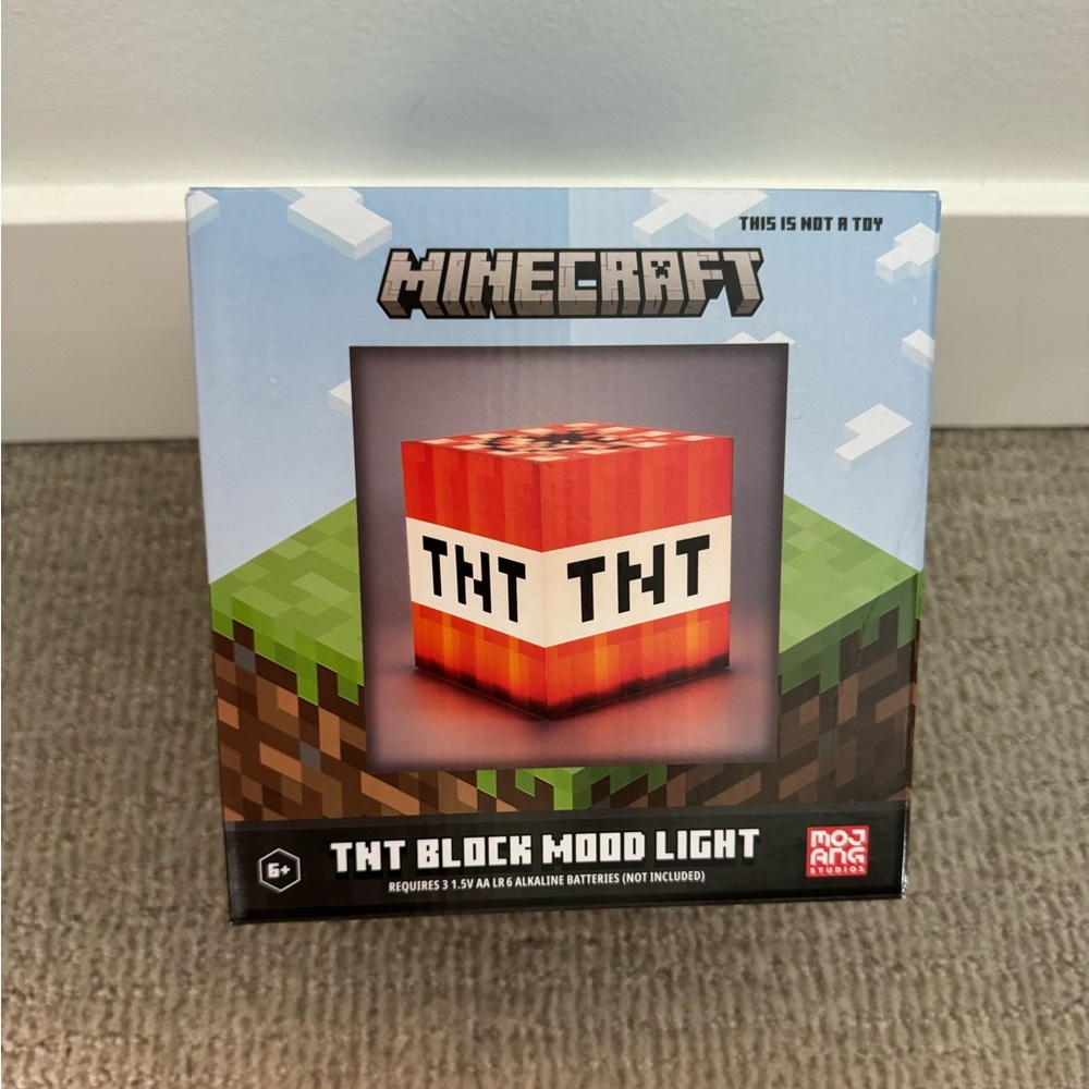 Minecraft TNT Block Mood Light